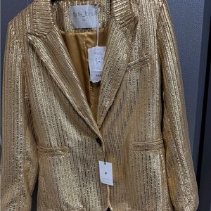 Forte Forte Women's Gold Blazer